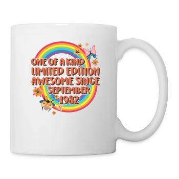 Génial depuis septembre 1982, Millésime 40 Ans - Mug blanc - blanc - Droite