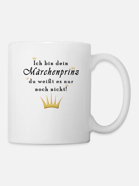 Märchenprinz - Tasse - Weiß