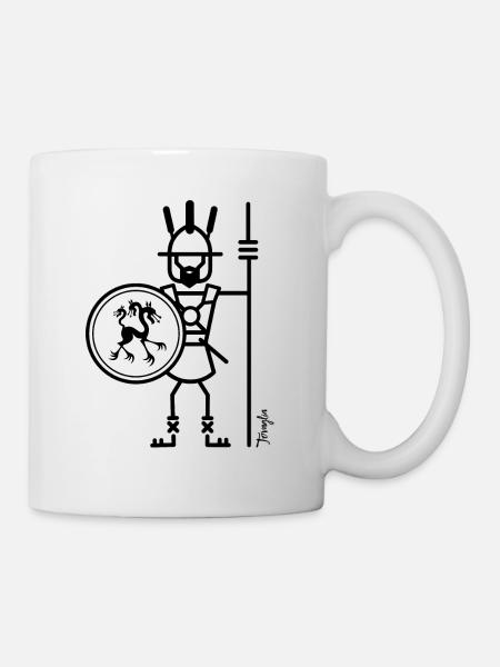 Guerrier Marse 02 - Mug blanc - blanc