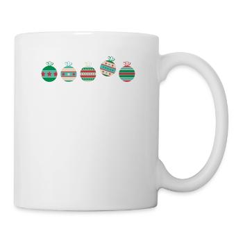 Weihnachtskugelset 2 - Tasse - Weiß - Rechts