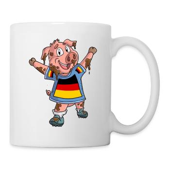Fan Pig Germany - Mug - white - Right