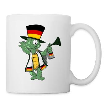 German Fan Turtle - Mug - white - Right