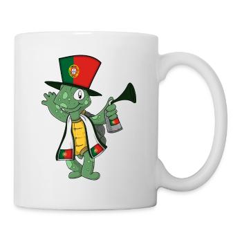 Portuguese Fan Turtle - Mug - white - Right