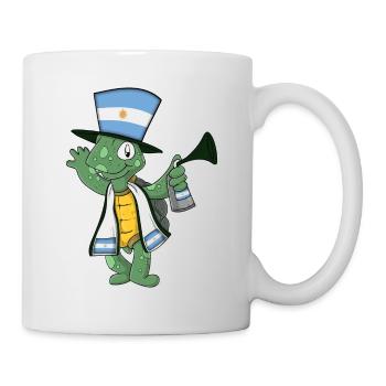 Argentinian Fan Turtle - Mug - white - Right