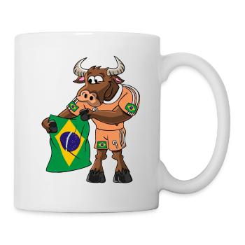 Brazilian Fan Taurus - Mug - white - Right
