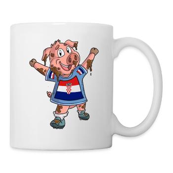 Fan Pig Croatia - Mug - white - Right