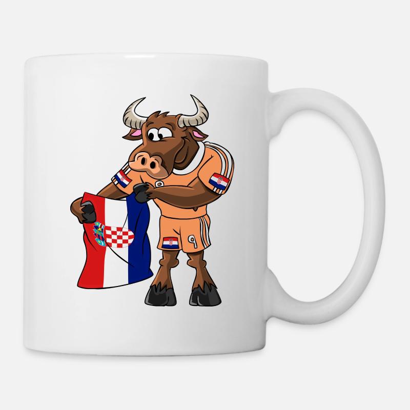Croatian Fan Taurus - Mug - white