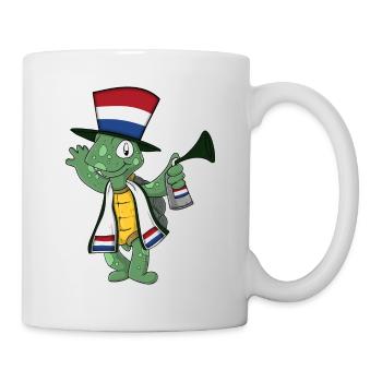 Dutch Fan Turtle - Mug - white - Right