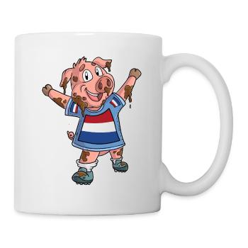 Fan Pig Netherlands - Mug - white - Right