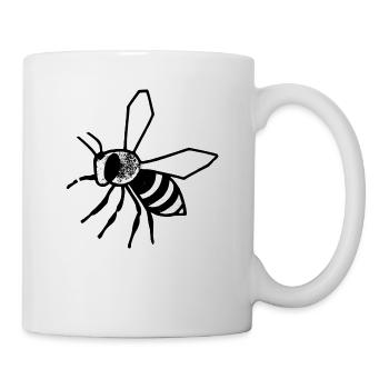 Bee Kind - Support the bees - Mug - white - Right
