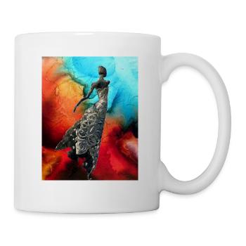 Art Mug Collection: Tänzerin - Tasse - Weiß - Rechts