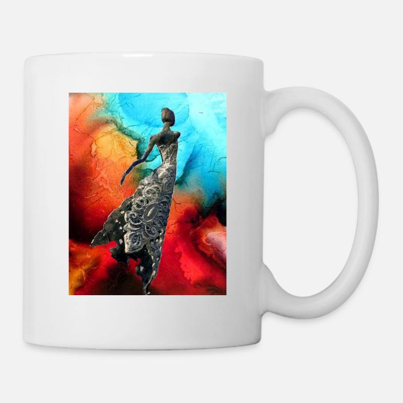 Collection mug d'art: Danseuse - Mug blanc - blanc