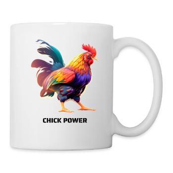 CHICK POWER - Tasse - Weiß - Rechts