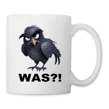 Raben Design Was?! - Tasse - Weiß - Rechts