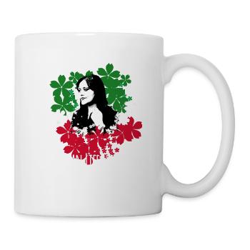 women life freedom,iran,Frauen Leben Freiheit - Tasse - Weiß - Rechts