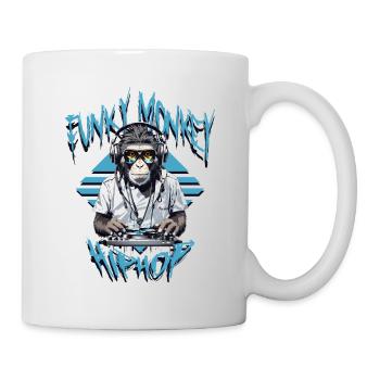 Monkey Hip Hop - Mug - white - Right