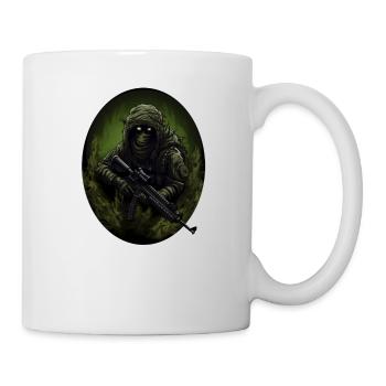 Guerrier fantôme - Mug blanc - blanc - Droite