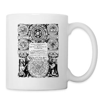 Ancient alchemical symbols - Mug - white - Right