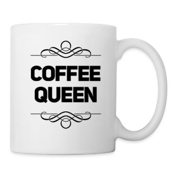 Dictons amusants sur le café - Mug blanc - blanc - Droite