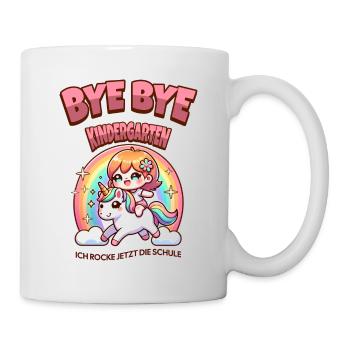 Zur Einschulung - Tasse - Weiß - Rechts