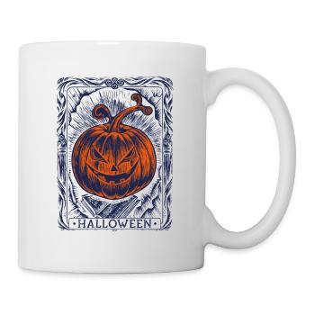 Halloween Tarot Card, Holiday Season, Fall - Mug - white - Right