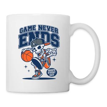 Basket-ball Joueurs de basket-ball - Mug blanc - blanc - Droite