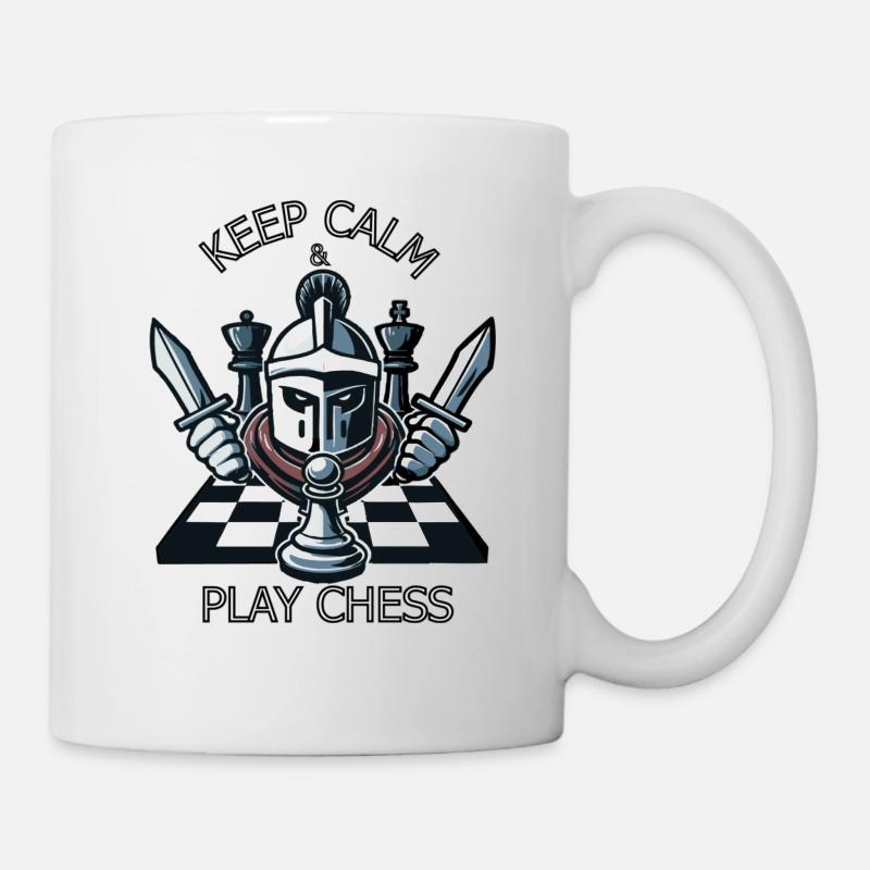 PLAYCHESS - Mug blanc - blanc