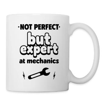 Experte bei Mechanics - Tasse - Weiß - Rechts