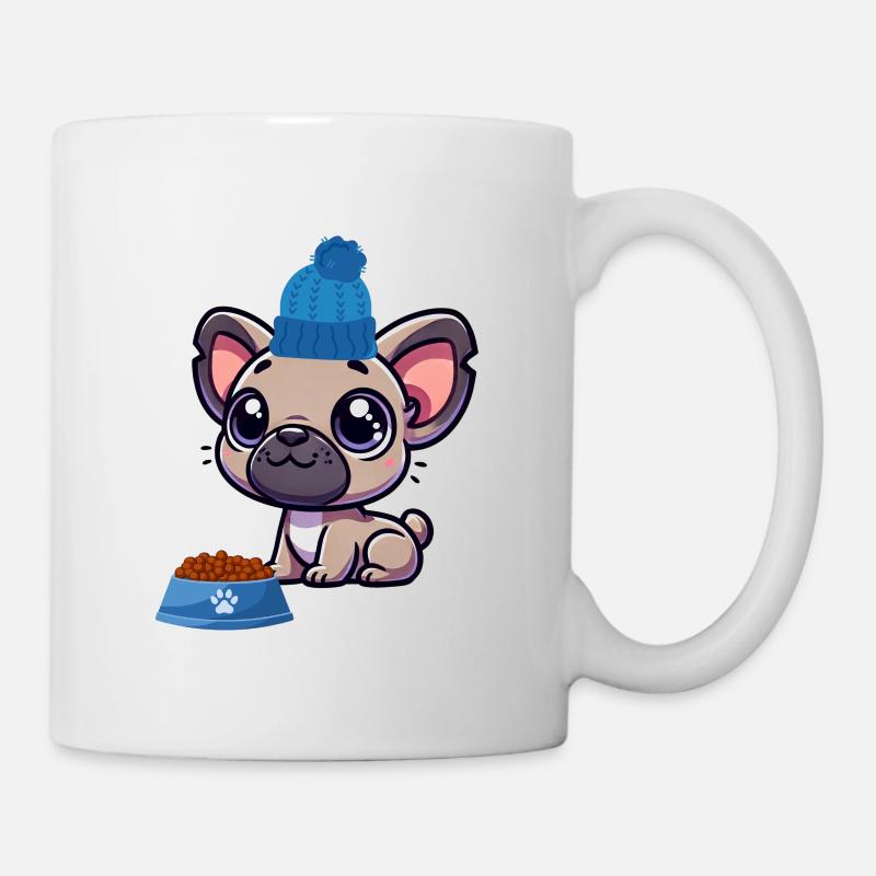 Bonnet chiot - Mug blanc - blanc