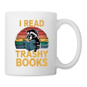 I Read Trashy Books 17 - Tasse - Weiß - Rechts