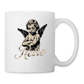 Retro angel, modern Art, Sweet Angel - Tasse - Weiß - Rechts