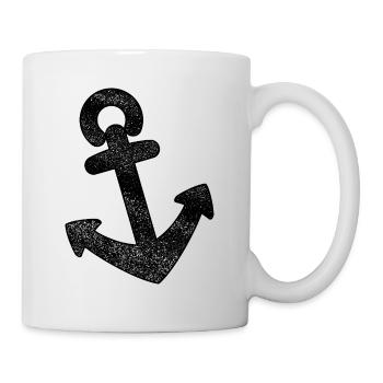 Anchor Distressed - Mug - white - Right