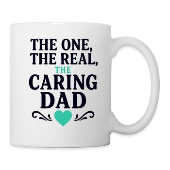 Caring Dad das Original Vatertag - Tasse - Weiß - Rechts