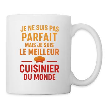 Le meilleur cuisinier du monde - Mug blanc - blanc - Droite