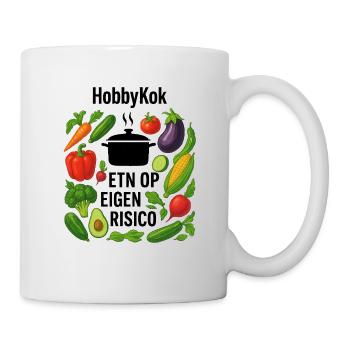 Vegetable Wreath Circle Design - Mug - white - Right