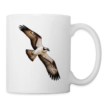 Fischadler - Tasse - Weiß - Rechts