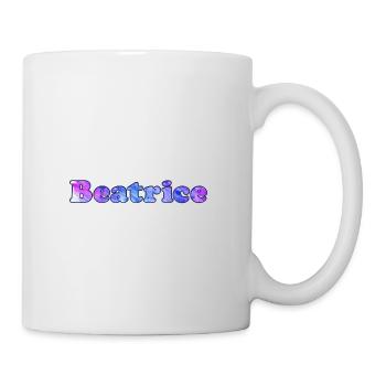 Nom: Béatrice - Mug blanc - blanc - Droite