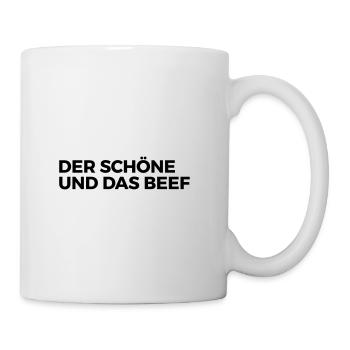 Der Schöne und das Beef - Tasse - Weiß - Rechts
