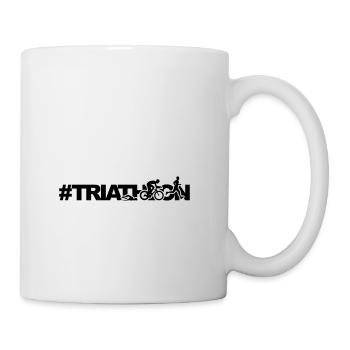 TRIATHLON X - Mug blanc - blanc - Droite