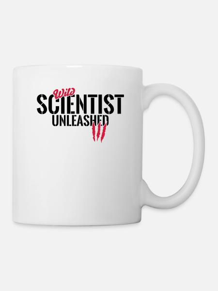 Scientifiques sauvages déchaînés - Mug blanc - blanc