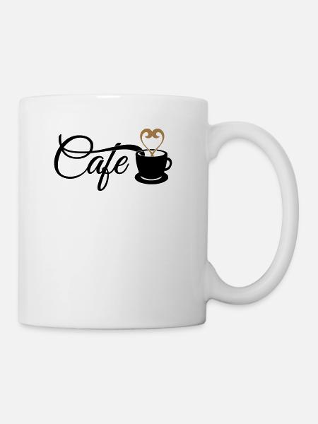 café - Mug blanc - blanc