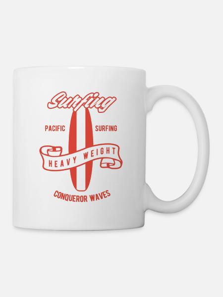 surfing - Mug - white