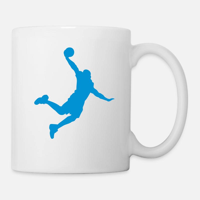 slam dunk basketball jam sport - Mug blanc - blanc