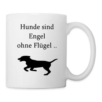 Hunde Spruch - Tasse - Weiß - Rechts
