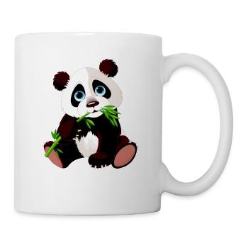 panda - Tasse - Weiß - Rechts