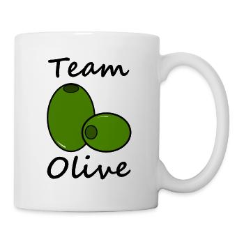 Équipe Olive - Mug blanc - blanc - Droite