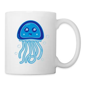 méduse - Mug blanc - blanc - Droite