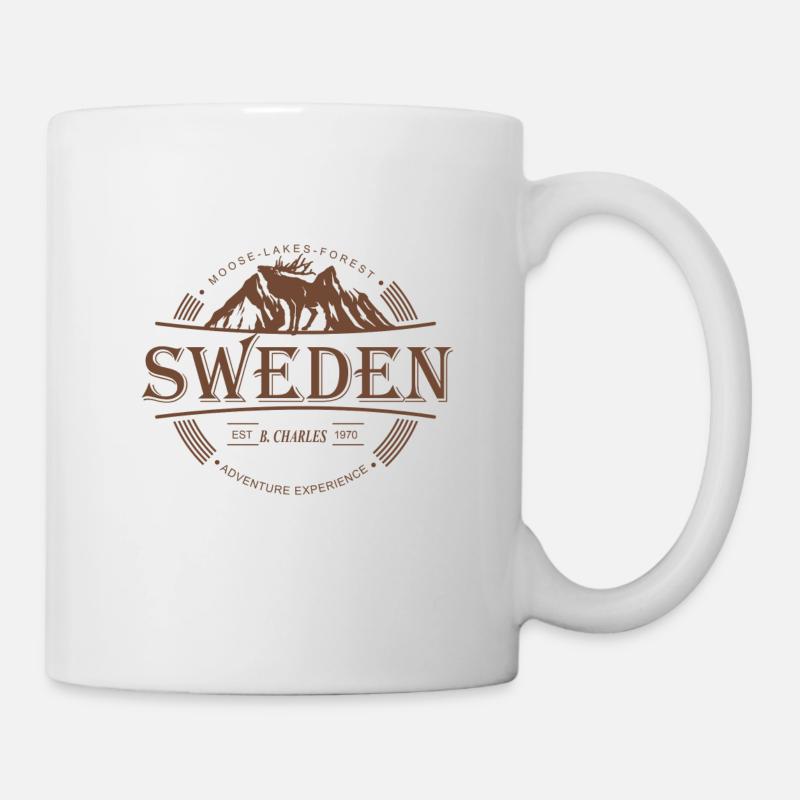 Sweden-Sweden - Mug - white