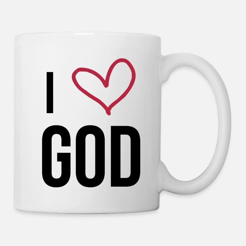 chrétien / chrétienne / catholique / religion - Mug blanc - blanc