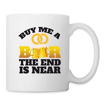 Enterrement de vie de garçon dire - Mug blanc - blanc - Droite